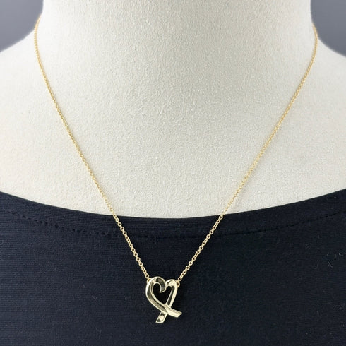 Paloma Picasso Pendant Necklace 18K Yellow Gold