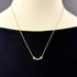 T Smile Mini Pendant Necklace 18K Rose Gold