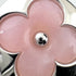 Pendant Necklace With Pink Opal and Diamond 750