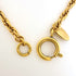 CC Logo Pendant Necklace Metal
