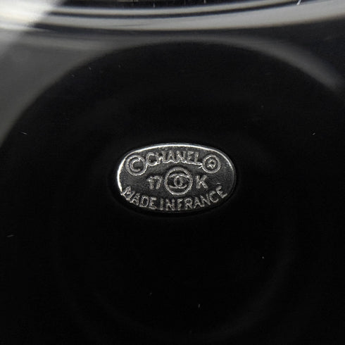 CC Logo Star Brooch Sterling Silver
