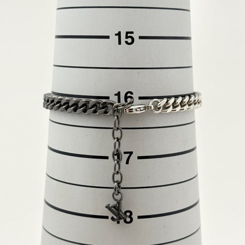 Instinct Bracelet Metal Black and Silver