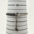 Instinct Bracelet Metal Black and Silver