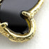 Pendant Necklace 18K Yellow Gold with Onyx