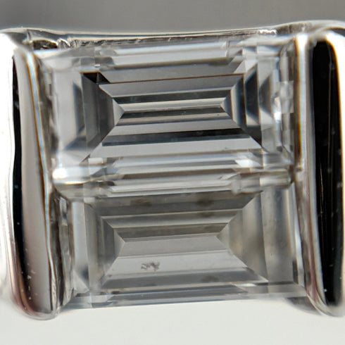 Band Ring 750 With Diamond