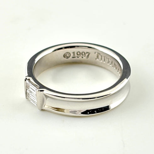 Band Ring 750 With Diamond