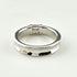 Band Ring 750 With Diamond