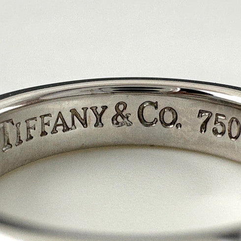 Band Ring 750 With Diamond