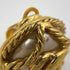 CC Logo Round Clip-On Earrings Metal Gold-Tone Metal