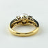 Ring 18K Yellow Gold with Diamond and Pearl