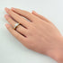 Ring 18K Yellow Gold with Diamond and Pearl