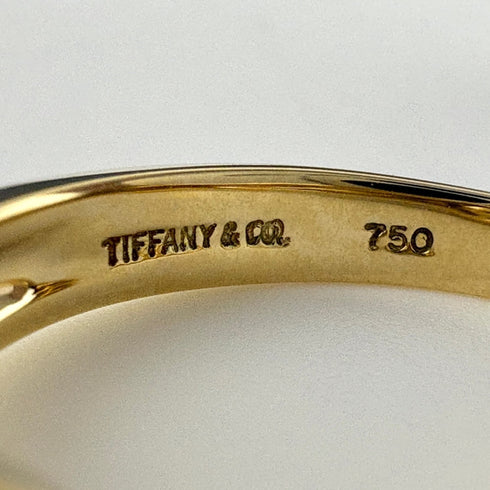 Ring 18K Yellow Gold with Diamond and Pearl