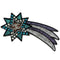 CC Logo Star Brooch Sterling Silver
