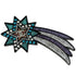 CC Logo Star Brooch Sterling Silver
