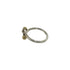 Vintage Band Ring Sterling Silver and 18K Yellow Gold