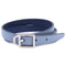 Charm Bracelet Leather Light Blue and Navy