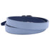 Charm Bracelet Leather Light Blue and Navy