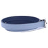 Charm Bracelet Leather Light Blue and Navy