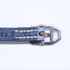 Charm Bracelet Leather Light Blue and Navy