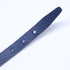 Charm Bracelet Leather Light Blue and Navy