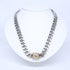 Pendant Necklace Metal Gold and Silver