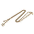 CC Logo Chain Pendant Necklace Gold-Tone Metal
