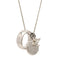 Pendant Necklace Metal Silver