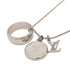 Pendant Necklace Metal Silver