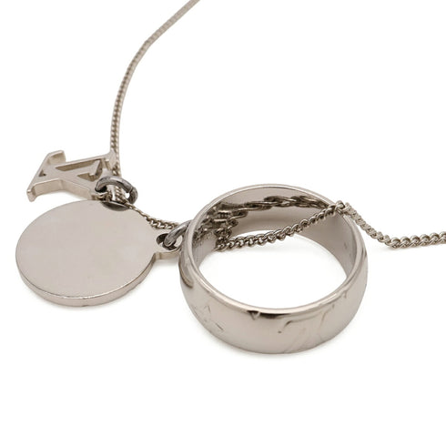 Pendant Necklace Metal Silver