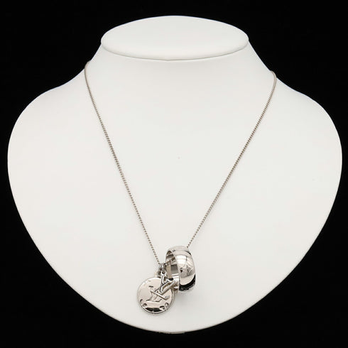 Pendant Necklace Metal Silver