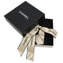 Ribbon Brooch Satin Black and Ivory