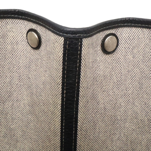 Garden Party Tote Toile and Leather 36