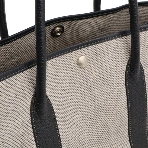 Garden Party Tote Toile and Leather 36