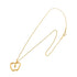 Apple Pendant Necklace 18K Yellow Gold