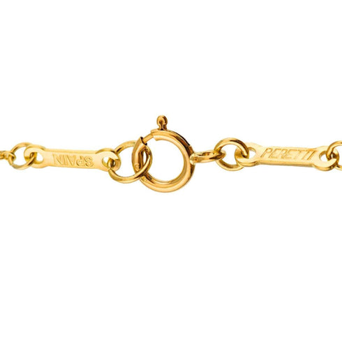 Apple Pendant Necklace 18K Yellow Gold