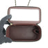 Classic Vanity Case with Chain Quilted Caviar Small