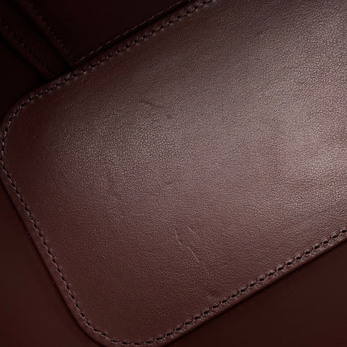 Classic Vanity Case with Chain Quilted Caviar Small