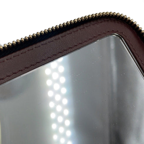 Classic Vanity Case with Chain Quilted Caviar Small
