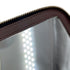 Classic Vanity Case with Chain Quilted Caviar Small
