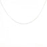 Pendant Necklace 18K White Gold