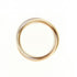 Vendome Louis Cartier Band Ring 18K Tricolor Gold