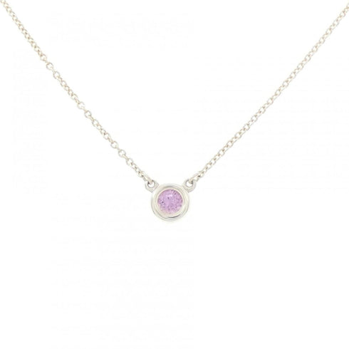 Elsa Peretti Diamonds By The Yard Pendant Necklace Sterling Silver