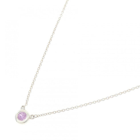 Elsa Peretti Diamonds By The Yard Pendant Necklace Sterling Silver