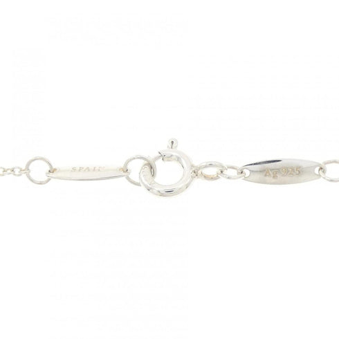 Elsa Peretti Diamonds By The Yard Pendant Necklace Sterling Silver