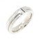 T Two Narrow Ring 18K White Gold