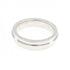 T Two Narrow Ring 18K White Gold