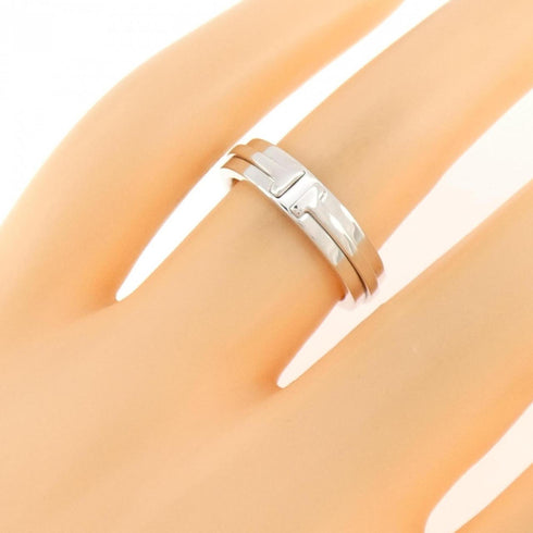 T Two Narrow Ring 18K White Gold