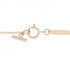 T Smile Pendant Necklace 18K Rose Gold