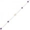 Bracelet Sterling Silver With Amethyst
