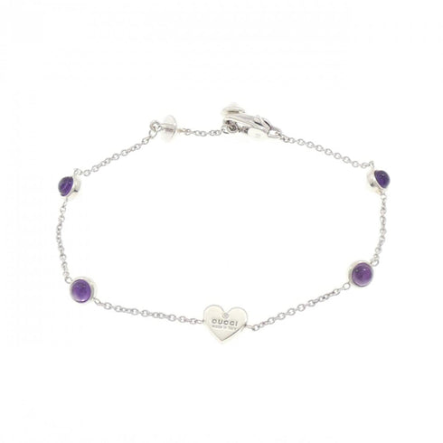 Bracelet Sterling Silver With Amethyst